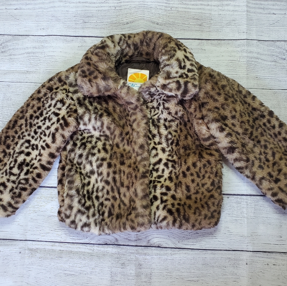 Faux Leopard 🐆 Toddler Coat